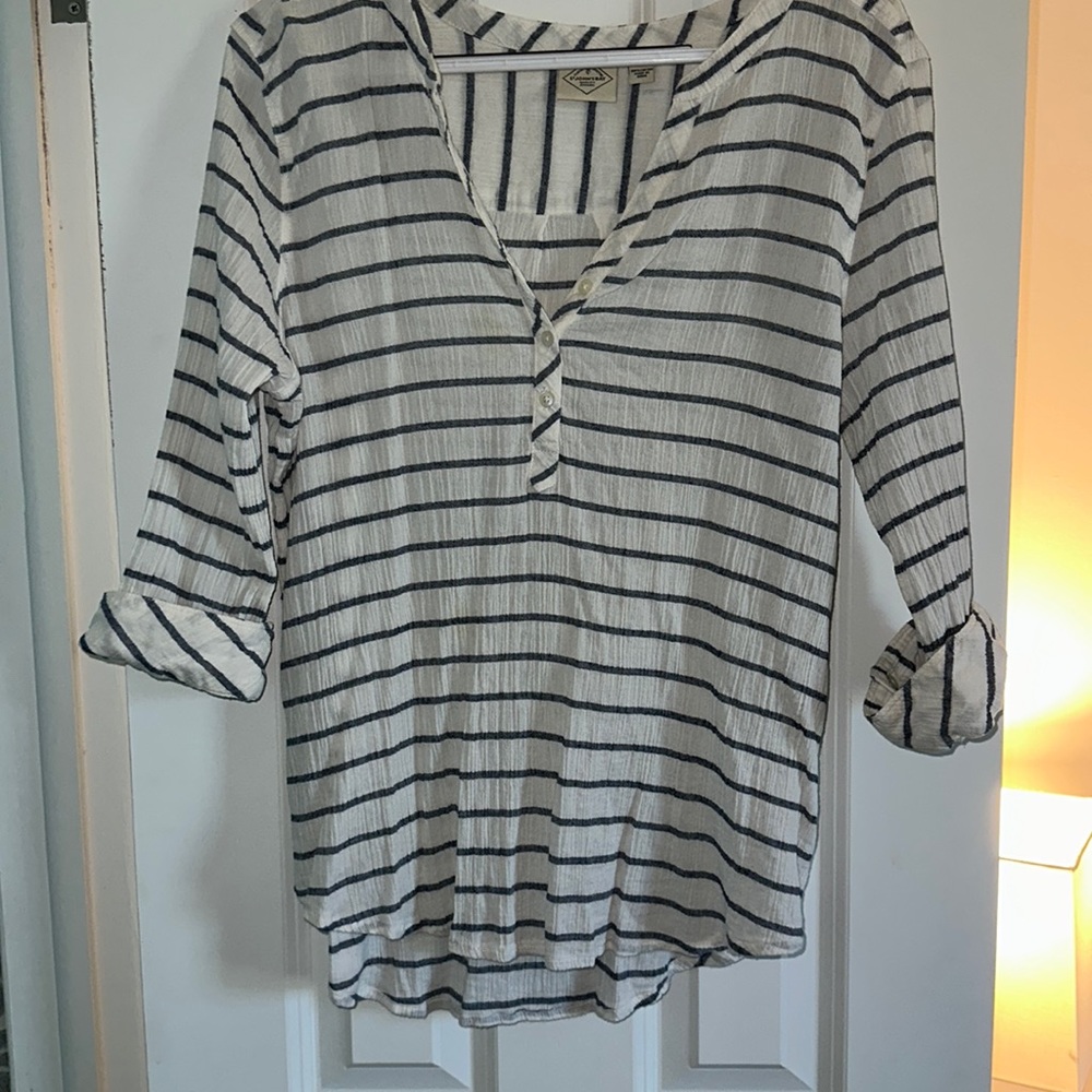 St. John's Bay Striped Top